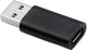 Prokord U3-UTC kabel kønsskifter USB A USB C Sort