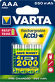 Varta Ready2Use HR03 4pcs Genopladeligt batteri AAA Nikkel-Metalhydrid (NiMH)