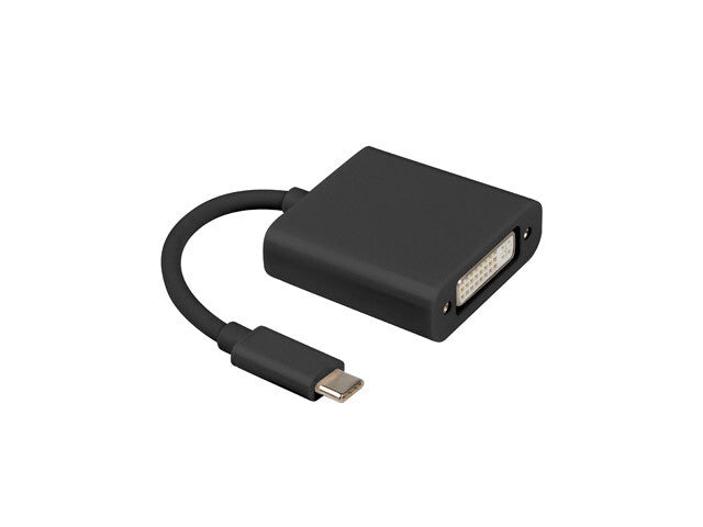 Lanberg AD-UC-DV-01 USB grafisk adapter 3840 x 2160 pixel Sort