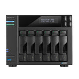 Asustor LOCKERSTOR 6 Gen2 NAS Desktop Intel® Celeron® N5105 8 GB DDR4 HDD ADM Sort