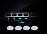 D-Link DMS-108 Ikke administreret L2 2.5G Ethernet (100/1000/2500) Sort