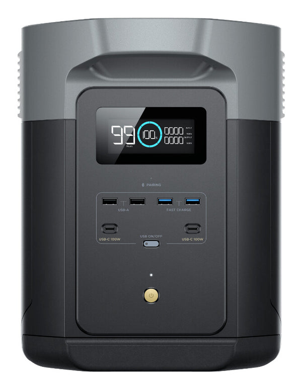 EcoFlow DELTA 2 Max Bærbar energistation Lithium jern fosfat (LiFePO4) 2400 W 23 kg