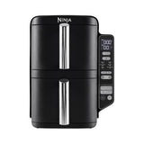 Ninja SL300EU frituregryde Dobbelt 7,6 L Enkeltstående 2470 W Lavfedt steger Sort