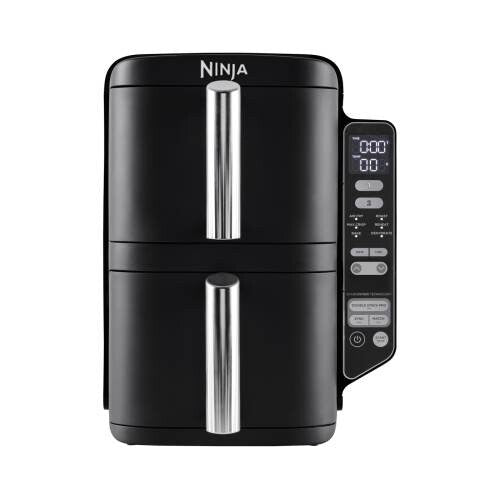 Ninja SL300EU frituregryde Dobbelt 7,6 L Enkeltstående 2470 W Lavfedt steger Sort