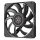 Silverstone Air Slimmer 120 Computerkabinet, Processor Luftkøler 12 cm Sort 1 stk