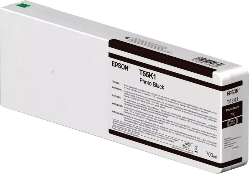 Epson T55K100 blækpatron 1 stk Original Foto sort