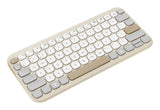 ASUS Marshmallow Keyboard KW100 tastatur Hjem Bluetooth QWERTZ Tysk Beige, Grå, Hvid