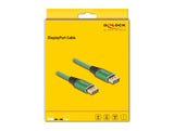 DeLOCK 80629 DisplayPort kabel 1 m Grøn