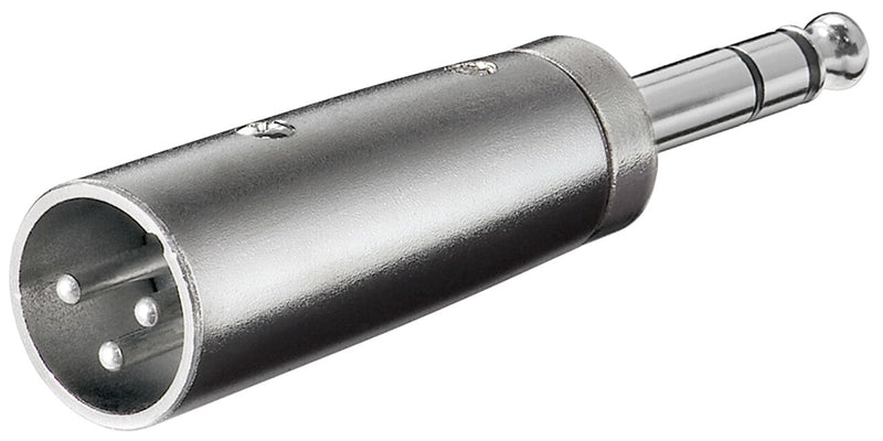 Goobay 27515 kabel kønsskifter XLR 6.35 mm Rustfrit stål
