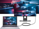 Conceptronic ABBY10G videokabel adapter 2 m USB Type-C HDMI Grå