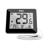 Mebus 48432 termometer til miljøet Elektronisk miljøtermometer Indendørs/udendørs Sort