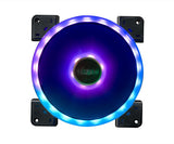 Akasa Vegas TLY Computerkabinet Ventilator 14 cm Sort, Gennemsigtig