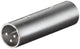 Goobay 27460 kabel kønsskifter XLR Sølv