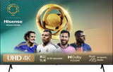 Hisense 85E6NT 2,16 m (85") 4K Ultra HD Smart TV Wi-Fi Sort 400 cd/m²
