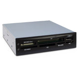 Inter-Tech CI-02 kortlæser USB 2.0 Intern Sort