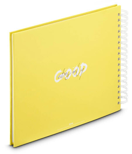 Hama Good Things fotoalbum og arkbeskyttelse Gul 100 ark 10 x 15 Spiral indbinding