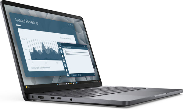 DELL Pro 14 PC14255 AMD Ryzen™ 5 PRO PRO 230 Laptop 35,6 cm (14") Full HD+ 16 GB DDR5-SDRAM 512 GB SSD Wi-Fi 6E (802.11ax) Windows 11 Pro Tysk Sort