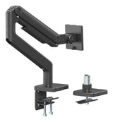 Digitus DA-90473 skærmbeslag og -stativer 124,5 cm (49") Skrivebord Sort