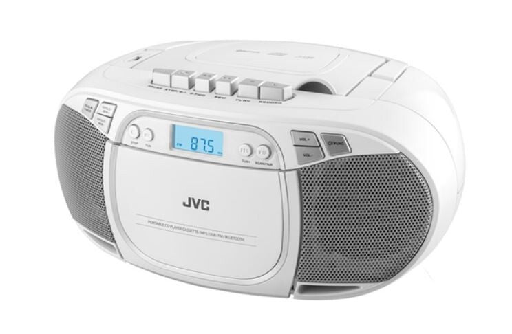 JVC RC-E451W CD-afspiller Hvid Bærbar CD-afspiller