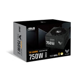 ASUS TUF Gaming 750W Gold enhed til strømforsyning 20+4 pin ATX ATX Sort