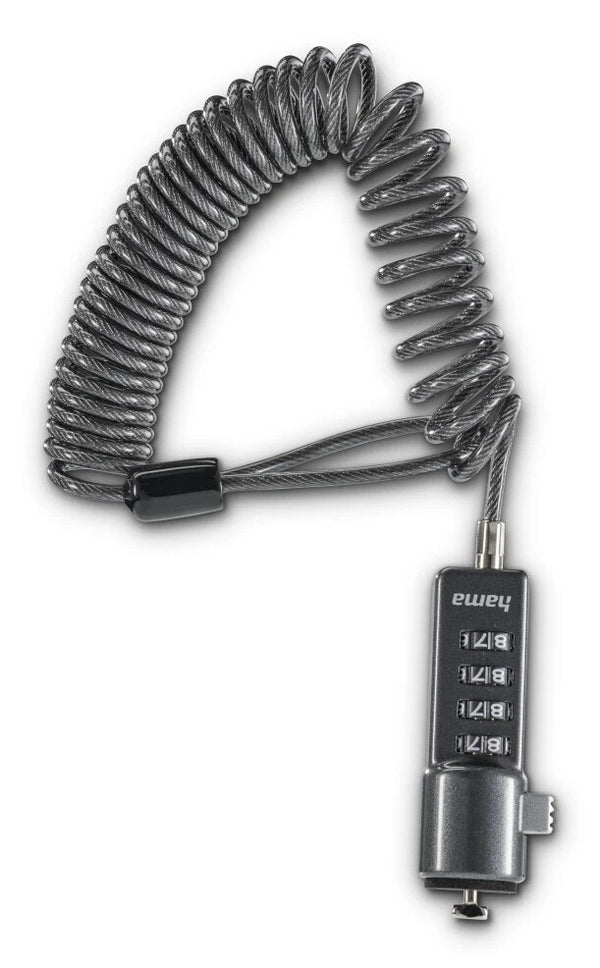 Hama Combination Lock for Netbooks, 4 digits, anthracite