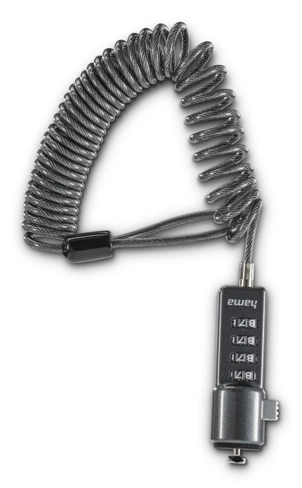 Hama Combination Lock for Netbooks, 4 digits, anthracite