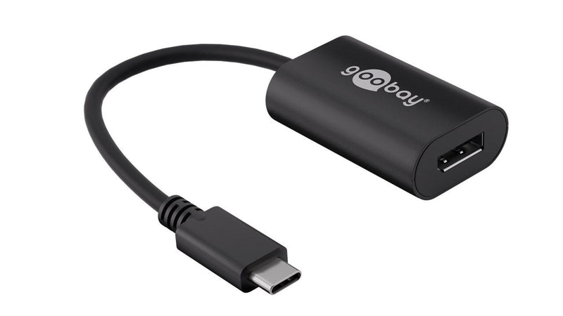 Goobay 38530 USB grafisk adapter 3840 x 2160 pixel Sort