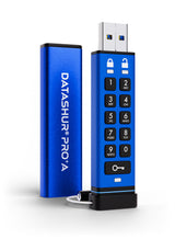 iStorage datAshur PRO+A USB-nøgle 32 GB USB Type-A 3.2 Gen 1 (3.1 Gen 1) Blå