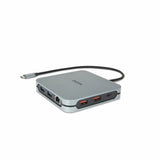 DICOTA D32057 interface hub USB Type-C 10000 Mbit/s Sølv