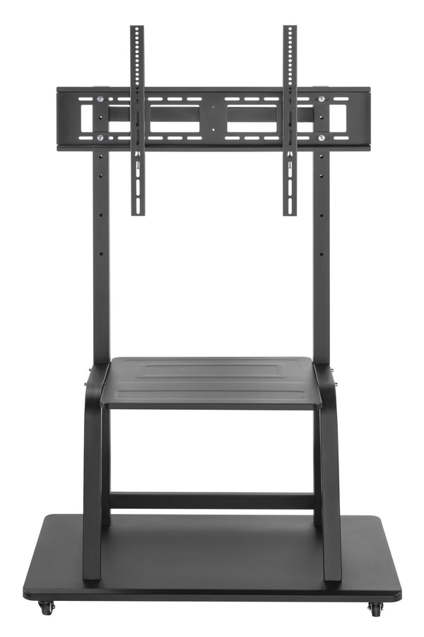 Deltaco OFFICE Heavy-duty mobile monitor cart, 37-100", 150 kg