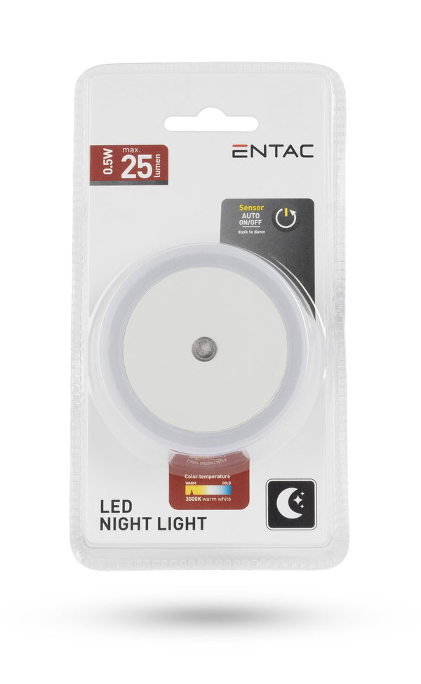 Entac ENL-CC-0.5W-DSWW natte-belysning Plug-in natlys