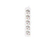 Lanberg PS0-05F-0300-W stikdåse 3 m 5 AC stikkontakt(er) Indendørs Hvid