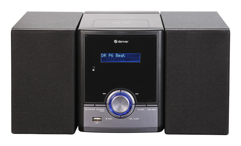 Denver MDA-285 Home audio mini system 50 W Sort