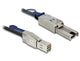 DeLOCK 83735 Serial Attached SCSI (SAS)-kabel 3 m Sort