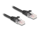 DeLOCK 87992 netværkskabel Sort 1 m Cat5e