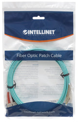 Intellinet 750158 InfiniBand og fiberoptisk kabel 2 m LC SC Turkisfarve