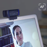 Logitech C920 Pro HD webcam 3 MP 1920 x 1080 pixel USB Sort