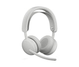 Logitech Zone Wireless 2 ES Headset Kabel & trådløs Opkald/musik USB Type-C Bluetooth Hvid