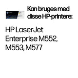 HP Original 508A LaserJet-tonerpatron, gul