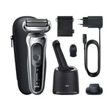 Braun Series 7 71-S7200cc Folie shaver Trimmer Sort, Sølv
