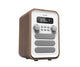 Denver DAB-48WHITE Personligt Digital Hvid, Træ