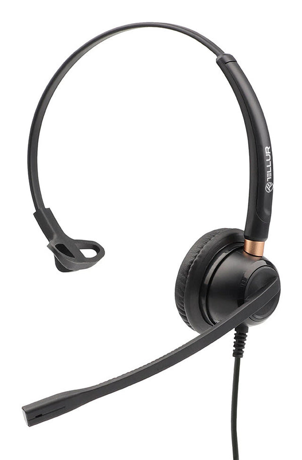 Tellur Voice 510N Headset Ledningsført USB Type-A Sort