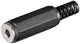 Goobay 11059 kabelsamler 3.5 mm Sort