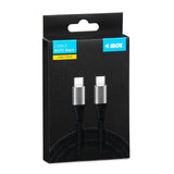 iBox IKUTC2B USB-kabel USB 2.0 2 m USB C 60 W Sort