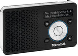TechniSat DIGITRADIO 1 A Bærbar Analog & digital Sort, Sølv