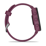 Garmin Forerunner 165 Music 3,05 cm (1.2") AMOLED 43 mm Digital 390 x 390 pixel Berøringsskærm Lilla GPS (satellit)