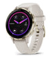 Garmin Venu 3S 3,05 cm (1.2") AMOLED 41 mm Digital 390 x 390 pixel Berøringsskærm Guld, Elfenben Wi-Fi GPS (satellit)