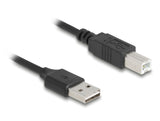 DeLOCK 90130 USB-kabel USB 2.0 0,8 m USB A Sort