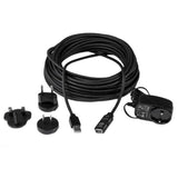 StarTech.com USB2AAEXT15M USB-kabel USB 2.0 15 m USB A Sort