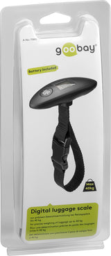 Goobay 71882 baggage vægt 40 kg Elektronisk